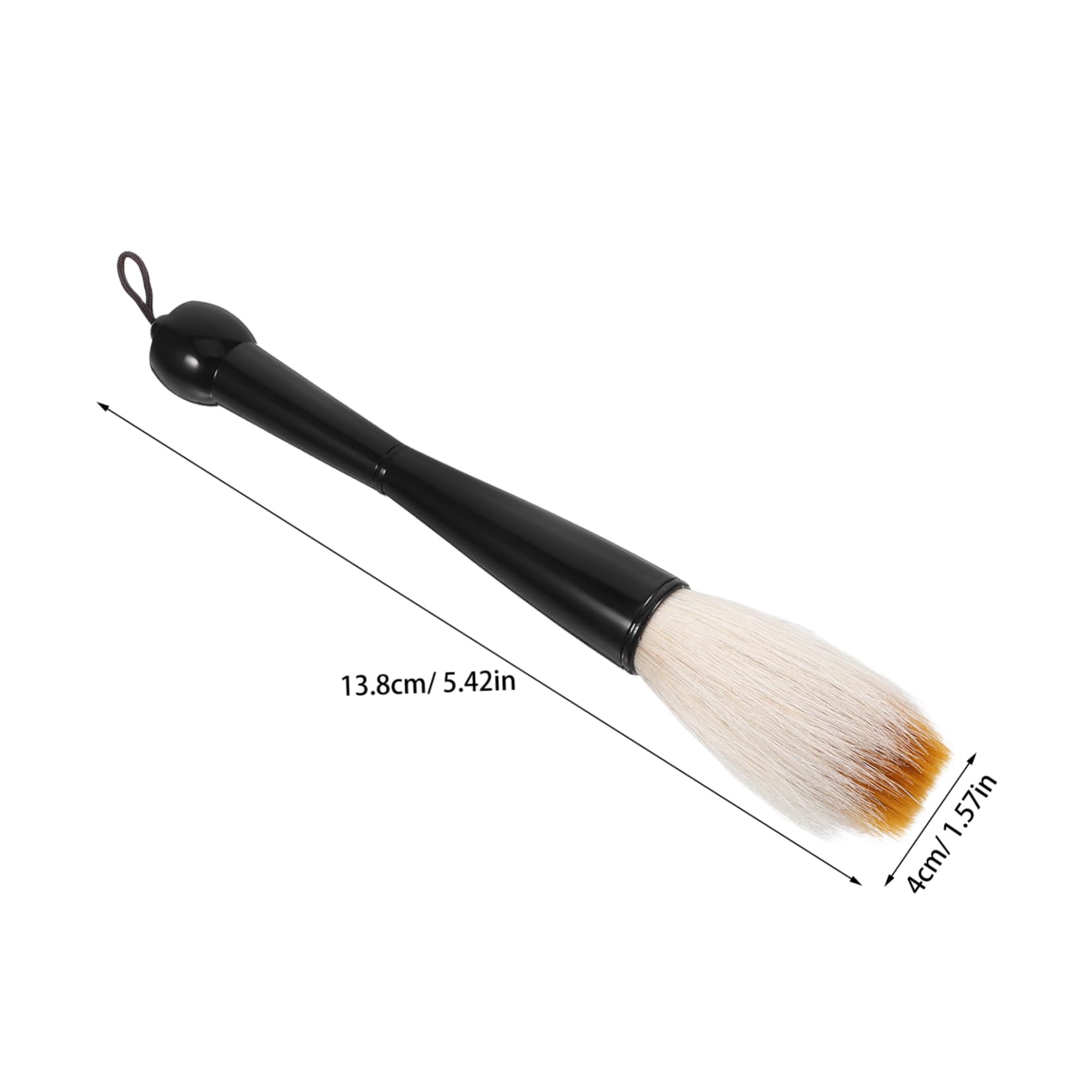 Beatifufu Large Chinese Ink Brush Flexible Calligraphy Pen for Sumi Painting Durable Handle for Use for Traditional Art Drawing and Ink Techniques