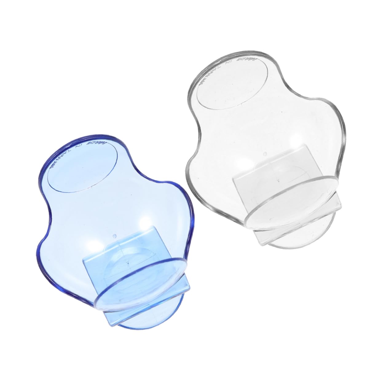 INOOMP 10 Pezzi Clip da Tennis Trasparente Clip in Vita da Tennis con Clip Porta Palline da Tennis Porta Tennis in Plastica Porta Tennis con Clip in Vita Forniture Portatile ABS