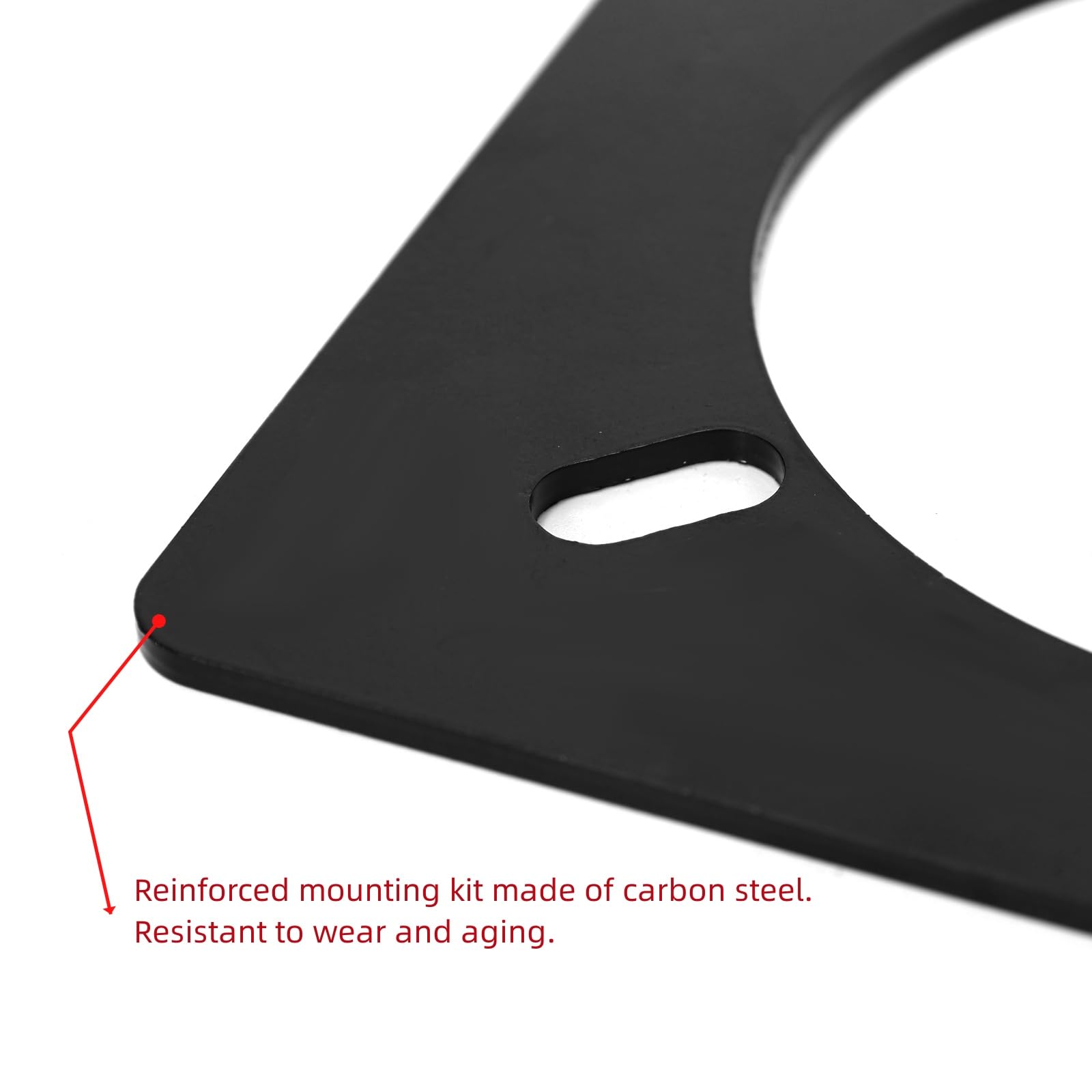 Placa de Montaje de Placa de Refuerzo de Bomba de Aceite de dirección hidráulica con arandela de Sellado Compatible con Seastar Compatible con Baystar Compatible con Ultraflex
