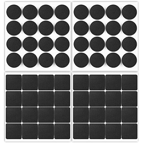 OSDUE 64 Pcs Non-Slip Furniture Floor Protectors Cover