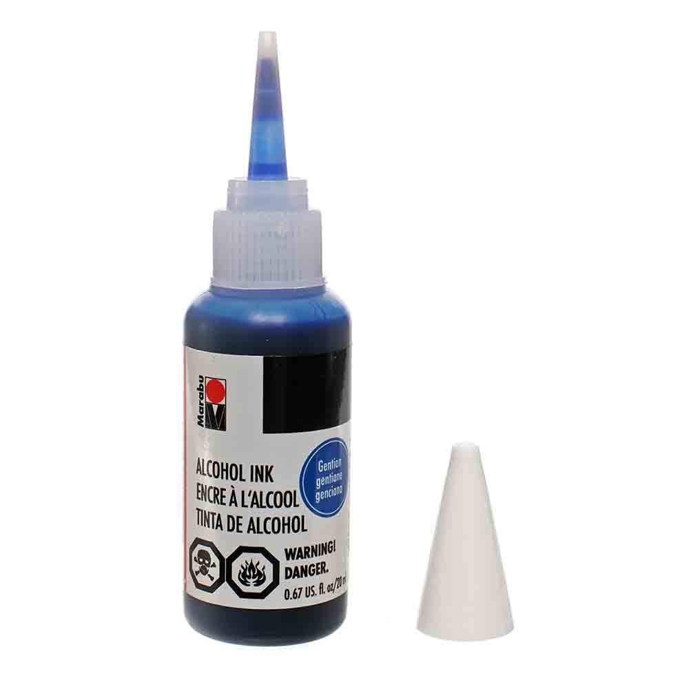 West Coast Paracord Marabu Alcohol Ink – Dye Based Inks for Numerous Smooth Surfaces – Fast-Drying, 