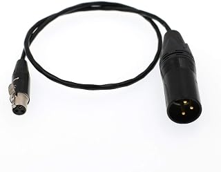DRRI TA3F to 3 Pin XLR male Audio Cable for Sound Devices 633, 644, 688, 552, 788T