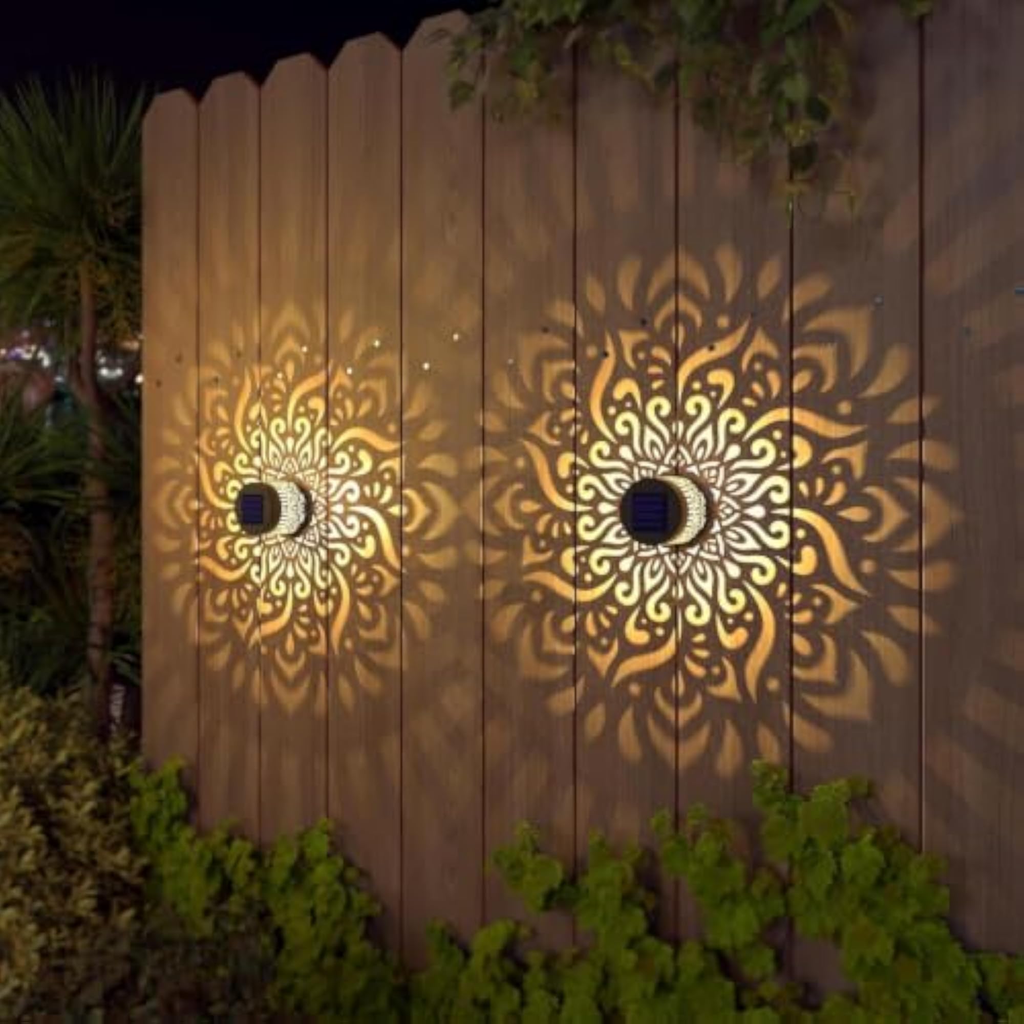 Outdoor Decorative Wall Step Deck Light for Garden, Warm White
