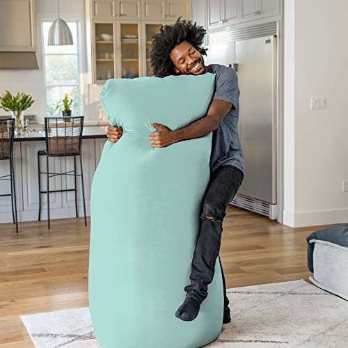 Yogibo Max Giant Bean Bag - Extra Large Comfy Beanbag Couch Lounger For Adults And Kids - 6 Foot Oversized Chair With Soft Cozy Washable Cover, Mint #TOP1