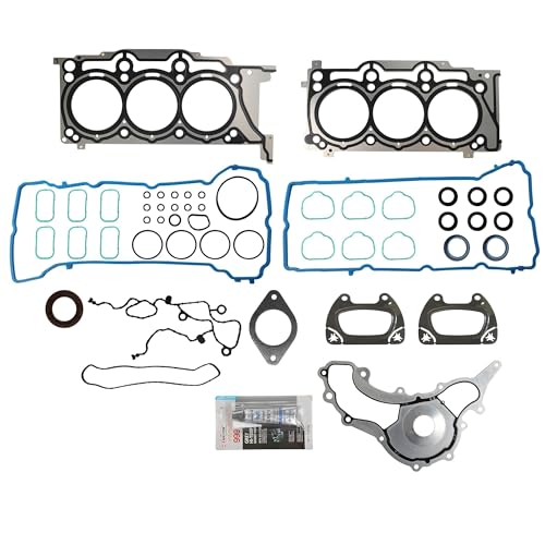 Image of Torchbeam Head Gasket Set HS26541PT Fit for 1500,1500 Classic,200,300,Avenger,C /V,Challenger,Charger,Durango,Grand Caravan,Grand Cherokee,Journey,ProMaster 1500 /2500 /3500,Routan,Town&Country,Wrangler