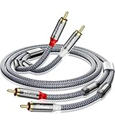 Amazon | RCAケーブル RIKSOIN 2RCA-2RCA (赤/白) オス-オス RCA