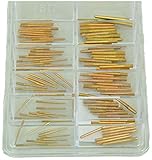 Konische Vorsteckstifte EUFOR Konische Vorsteckstifte Messing Stifte Swiss Made Clock Pins Graded