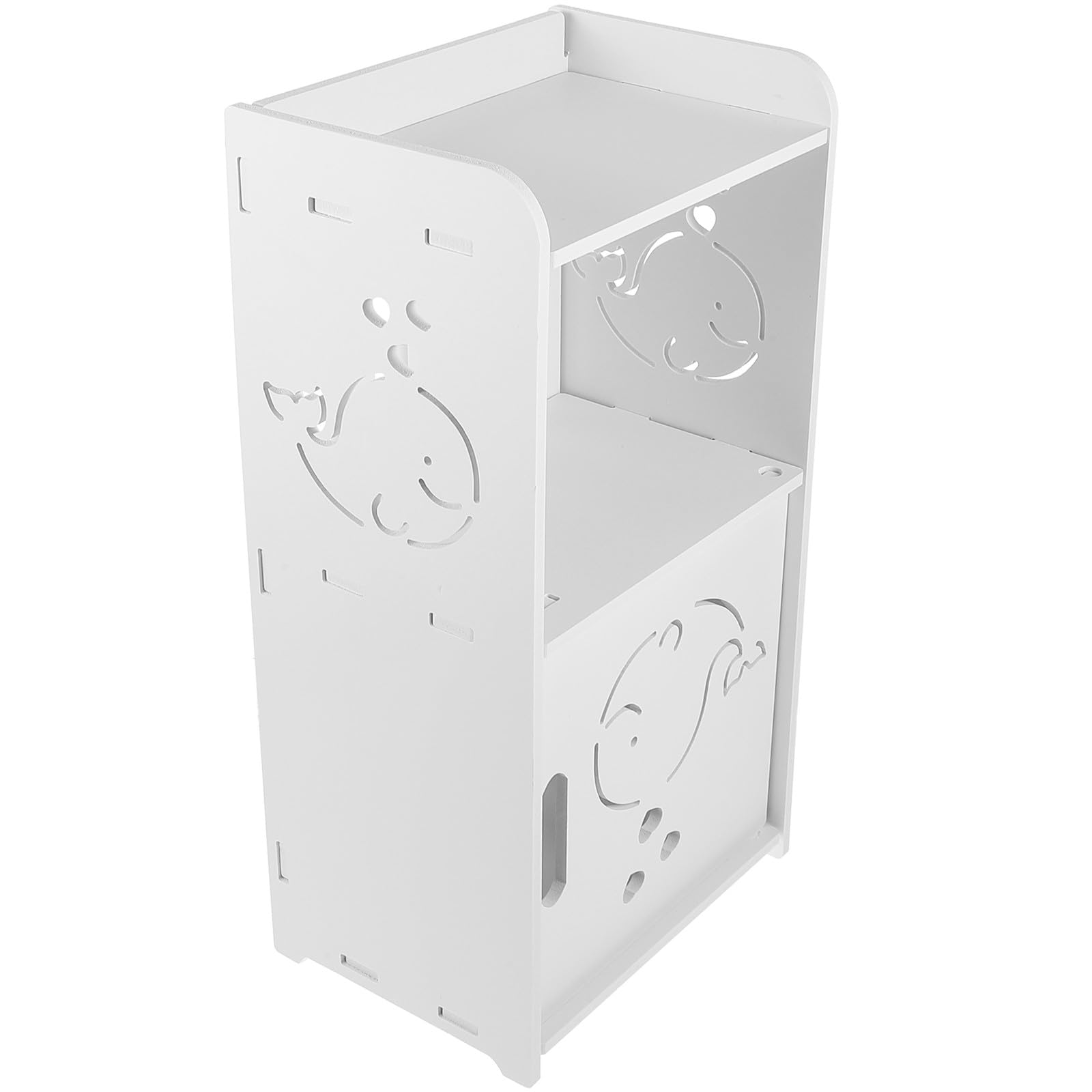 Table de chevet moderne en bois blanc petite table d'appoint scandinave pour chambre