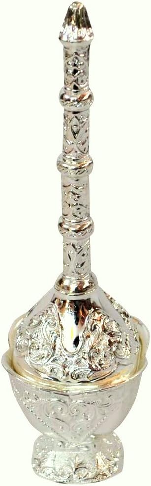 Traditional Indian Welcome Paneer Dani Panir Dani/ Silver Puja Article/ Silver Diwali Gift/ Panir Chambu