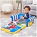 Marshmallow Furniture Kids Sofa, 2-in-1 Flip Open Foam Couch and Bed, Mickey Mouse - Pullout Sleeper for Folding Lounging, Sitting, and Napping - Ideal for Bedroom and Playroom