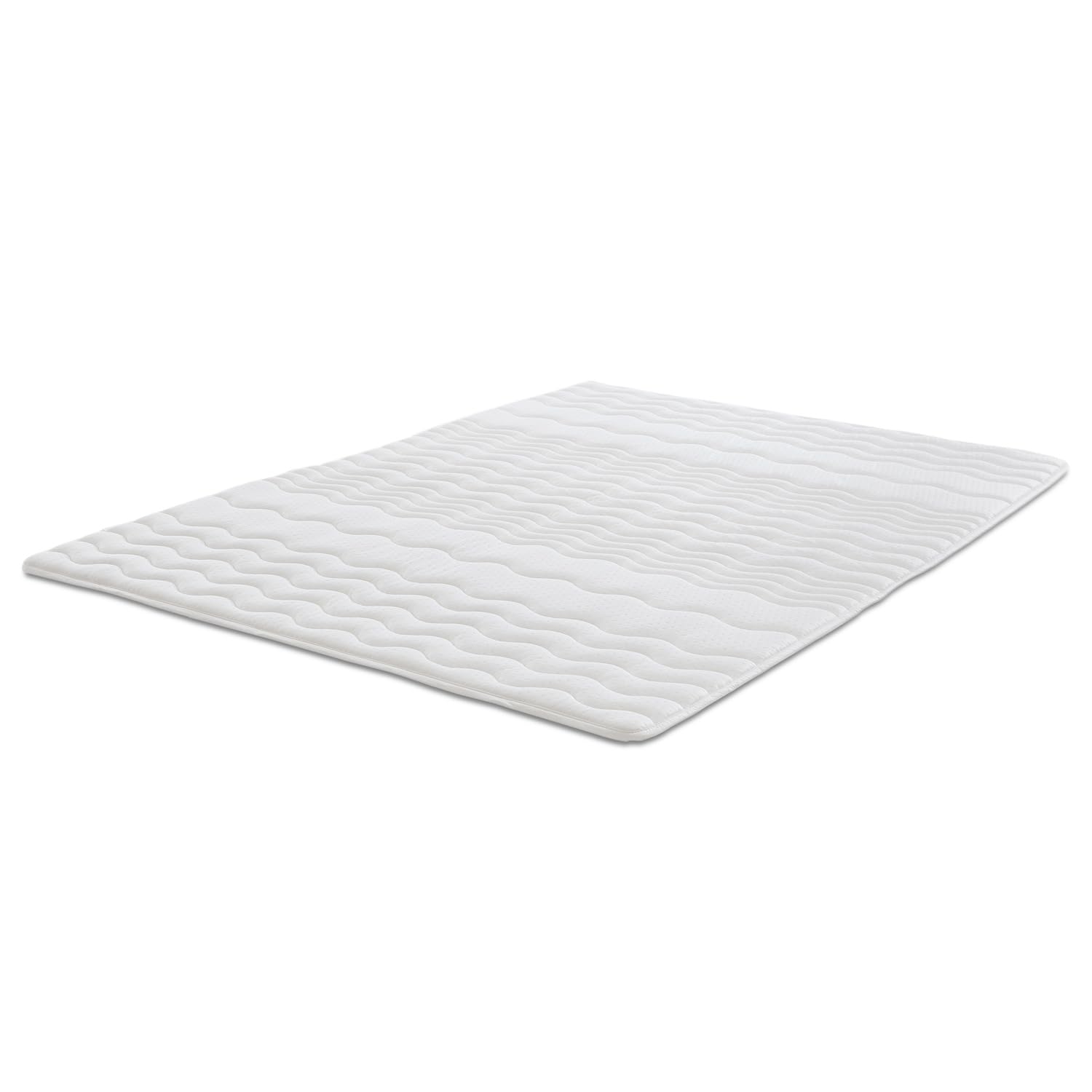 Sleezzz Matratzentopper 80x200 cm – 2 cm Komfortschaum, 7-Zonen, rutschhemmend