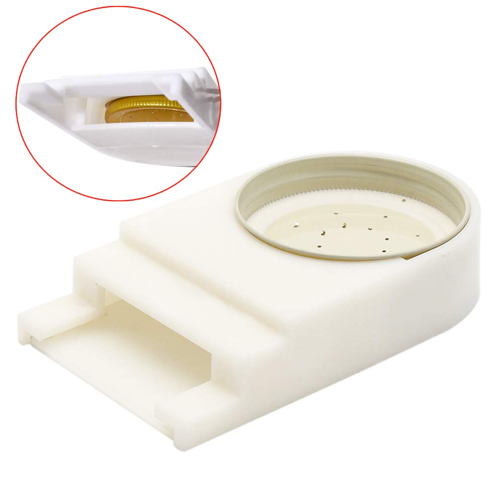 Bee Hive Entrance Feeder - Includes Lids, Fits Most Small Mouth Canning Feeder and Waterer (2 Pack) - Image 3