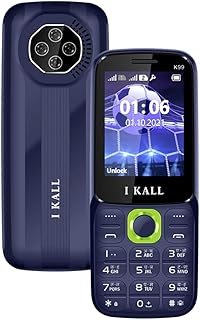 I KALL K99 Keypad Mobile (2.4 Inch, Dual Sim) (Dark Blue)