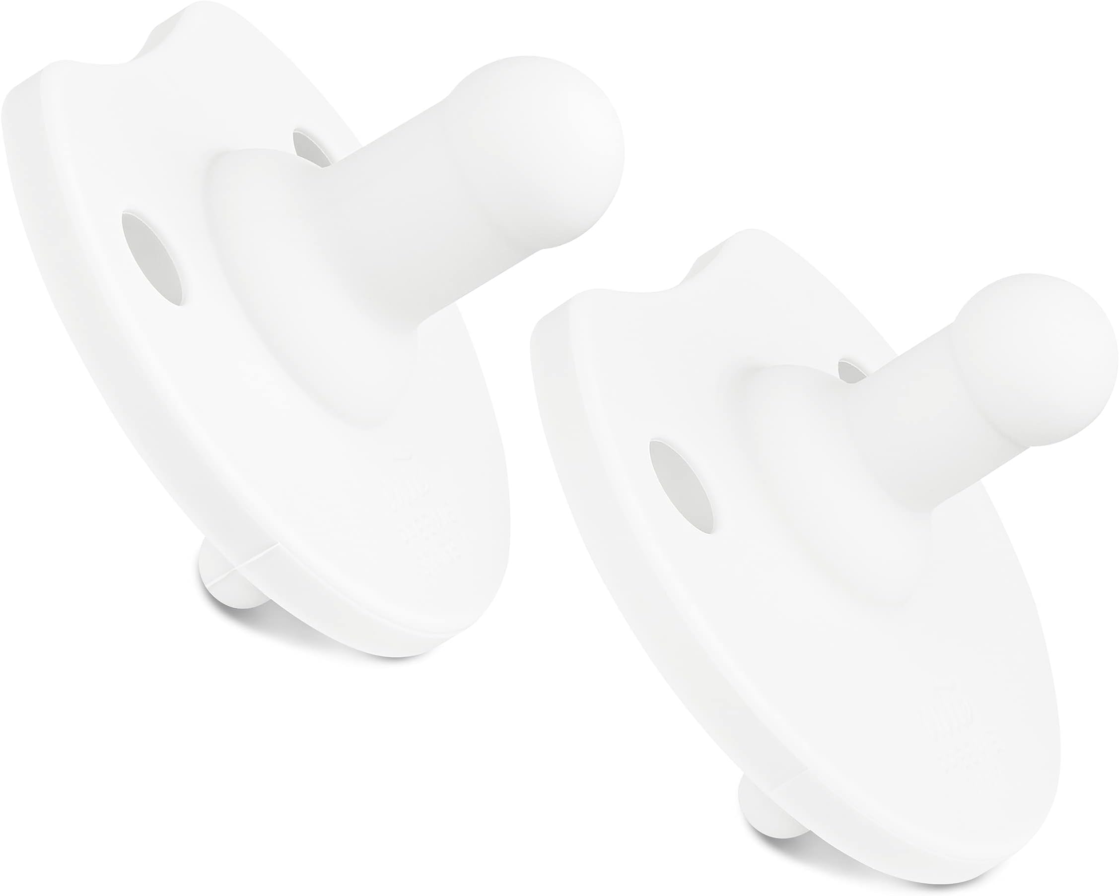 Ryan & Rose Cutie PAT Pacifier Teether (Preemie Kit, White)