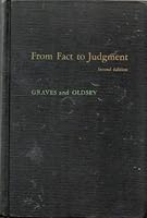 From fact to judgment B0032INXPG Book Cover