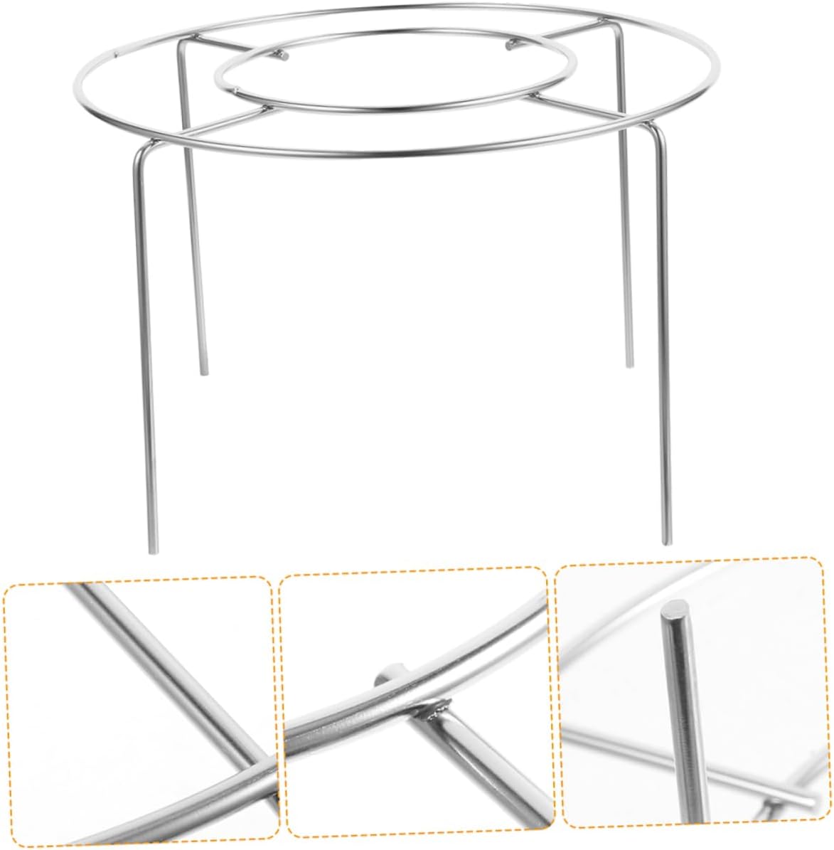 3pcs Cake Cooling Rack Stainless Steel Baking Stand for Cookies Cakes for Treats for Home Bakery Use Versatile Cooling Decorating Tool