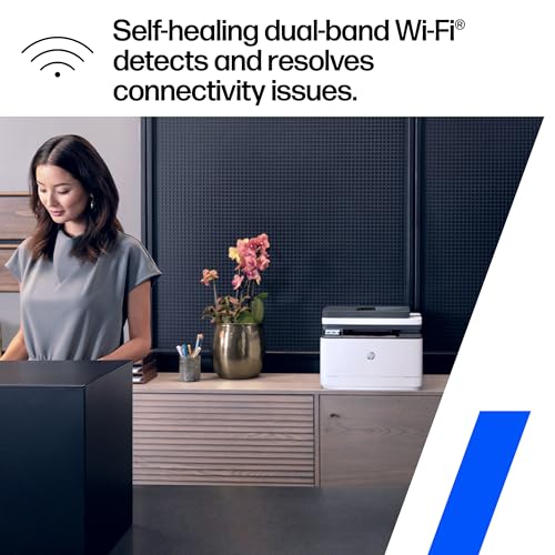 HP LaserJet Pro MFP 3101fdw Wireless Black & White All-in-One Laser Printer, Scanner, Copier, Fax, Best-for-Office (3G628F) - image 9