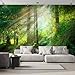 wall26 - Beautiful Forest Wallpaper- Canvas Art Wall Mural Decor - 100"x144"