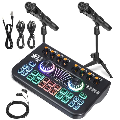 Kit sonorisation podcast avec carte audio et micro pour PC