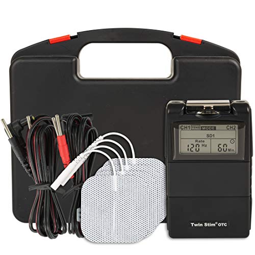 Twin Stim TENS Unit and EMS Muscle Stimulator - OTC TENS Machine
