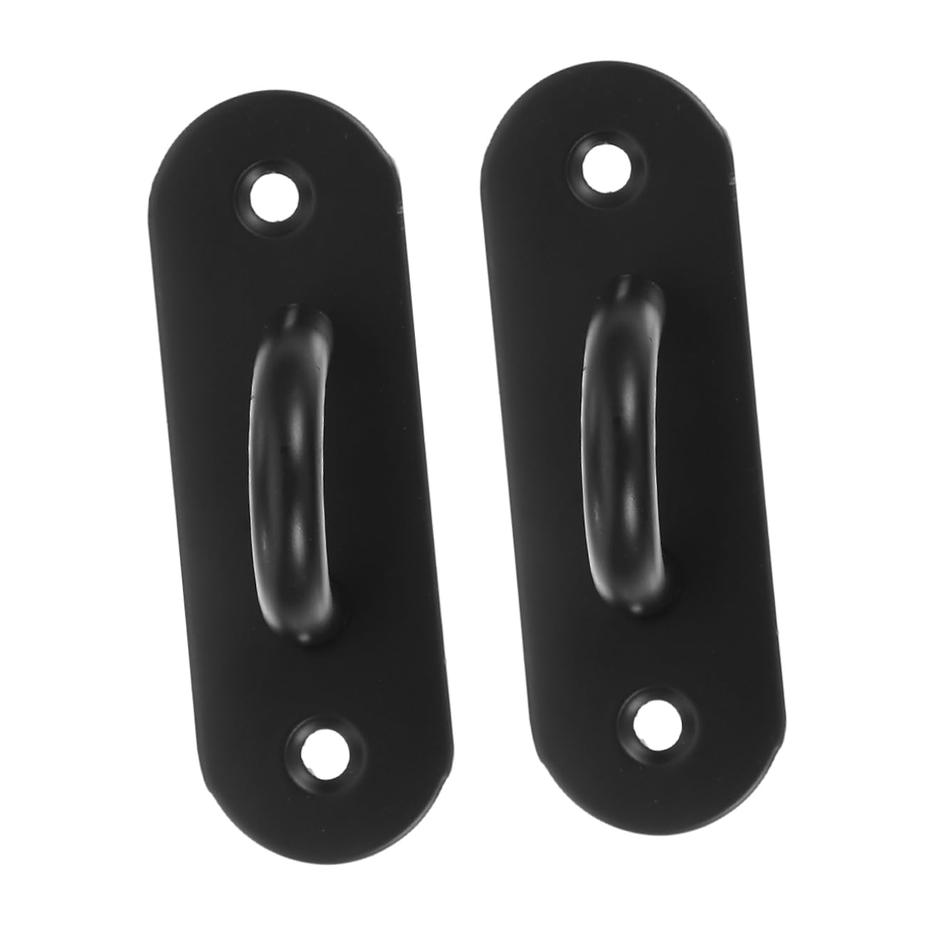 Sosoport Ancla De Ejercicio De Pared Cuerdas Ganchos De Alambre Ganchos En S para Colgar Bar Colgante Manijas De Bandas De Resistencia Manos Black Acero Inoxidable 304