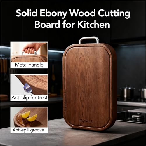Pack de 3 Tablas de Cortar Rectangulares en Madera Ébano miniatura 3