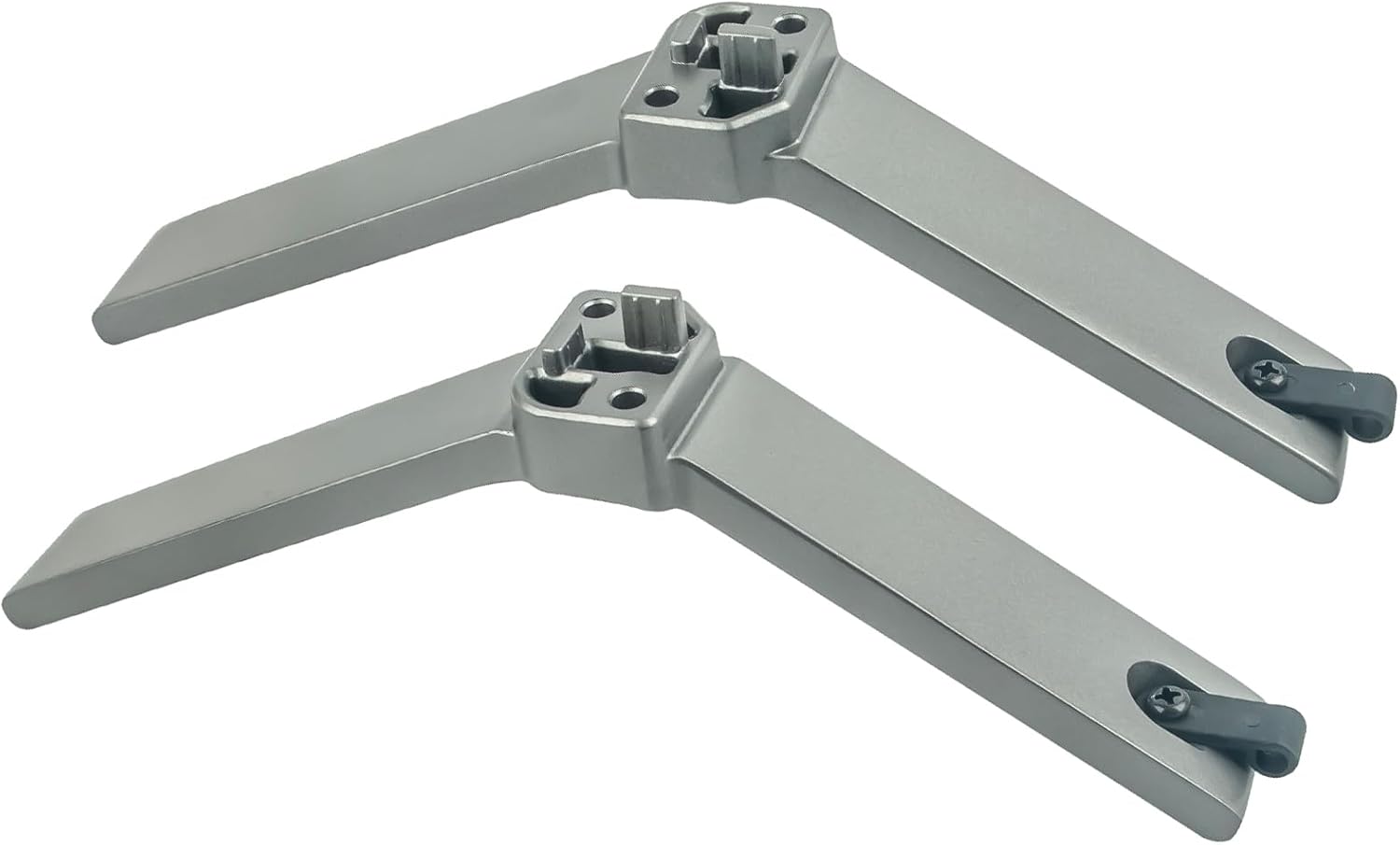 AIDITIYMI 2087-L 2087-R TV Base Stand, TV Stand Legs Replacement Compatible with Toshiba 50-inch Class C350 Series LED 4K UHD Smart TV 50C350KU 50C350LU 55C350LU 50C350U - TV Stand Base with Screws