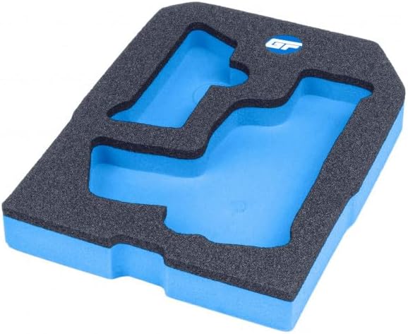 GunFoam Insert to fit P365 Nitron Subcompact, Polyethylene Foam for Gun Case, Custom Made Insert Replacement for Lifepod 1.0 Hard Case, Pistol Safe Storage.