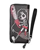 Marke: Akumu Ink Akumu Ink - Damen Tattoolook Geldbörse Tokyo Butchers - Us vs. Them (Schwarz)