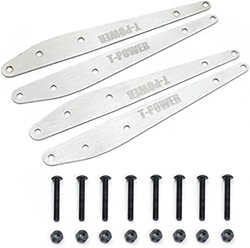 SHEAWA Stainless Steel Chassis Armor Guard Protective Plate for Axial 1/10 RBX10 Ryft RC Crawler Car Parts