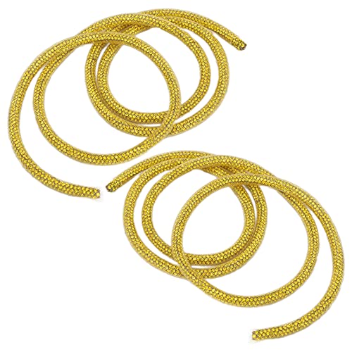 Guarnição de strass, cordão de strass durável bonito decorativo elegante leve portátil para acessóri