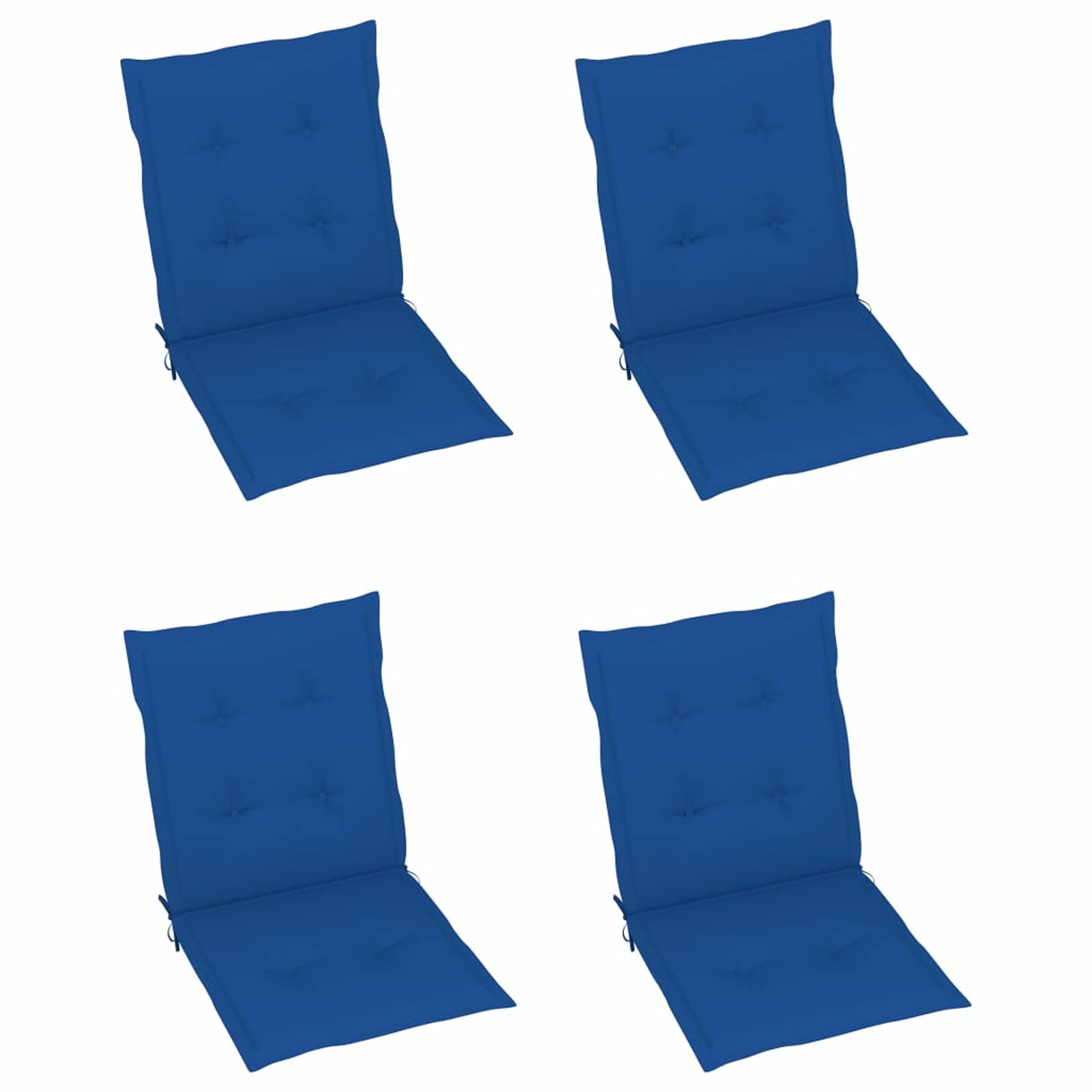 Coussins pour chaises d'extérieur 100x50x3 cm de jardin avec dossier Tidyard en tissu Shenale
