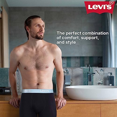 Levi's Boxer Briefs for Men, Cotton Stretch Breathable Men's Underwear4