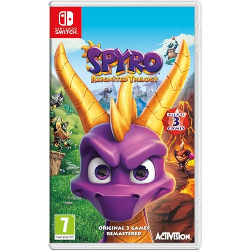 Activision Spyro Reignited Trilogy Standard Allemand Anglais Espagnol Français Italien Néerlandais Portugais Nintendo Switch - vue 2