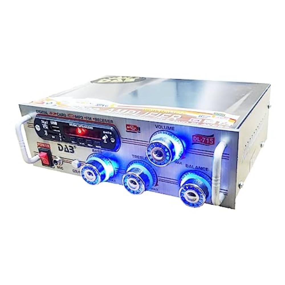 Surround Sound Amplifier 4440 Double I.C X-BASS 4440 Dual : Amazon