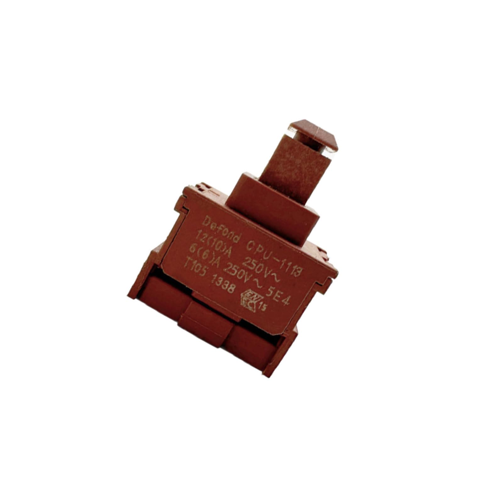 YIGZYCN CPU-1113 Power Switches Push Button 12A 250V Electric Switches with Locking Function for Water Heater Water Heater Auto Locking