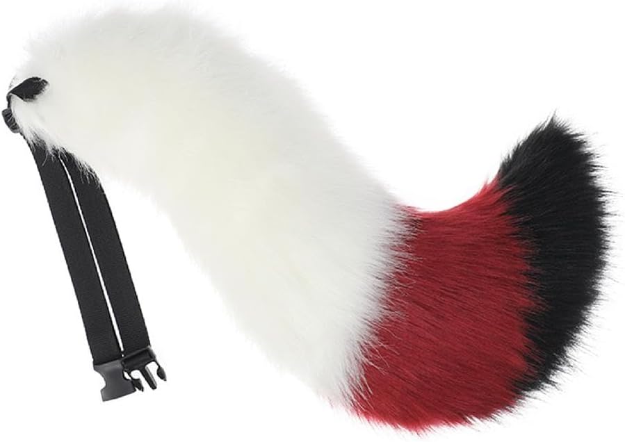 MISUVRSE Fox-Anime Tail Cute Plush-Fox Ear Headband Halloween Costume Cosplay Accessories Lovely-Fox Tail Decorations Fox-anime Tail Cute-fox Ear Headband Lovely-fox Tail For Festivals-decor