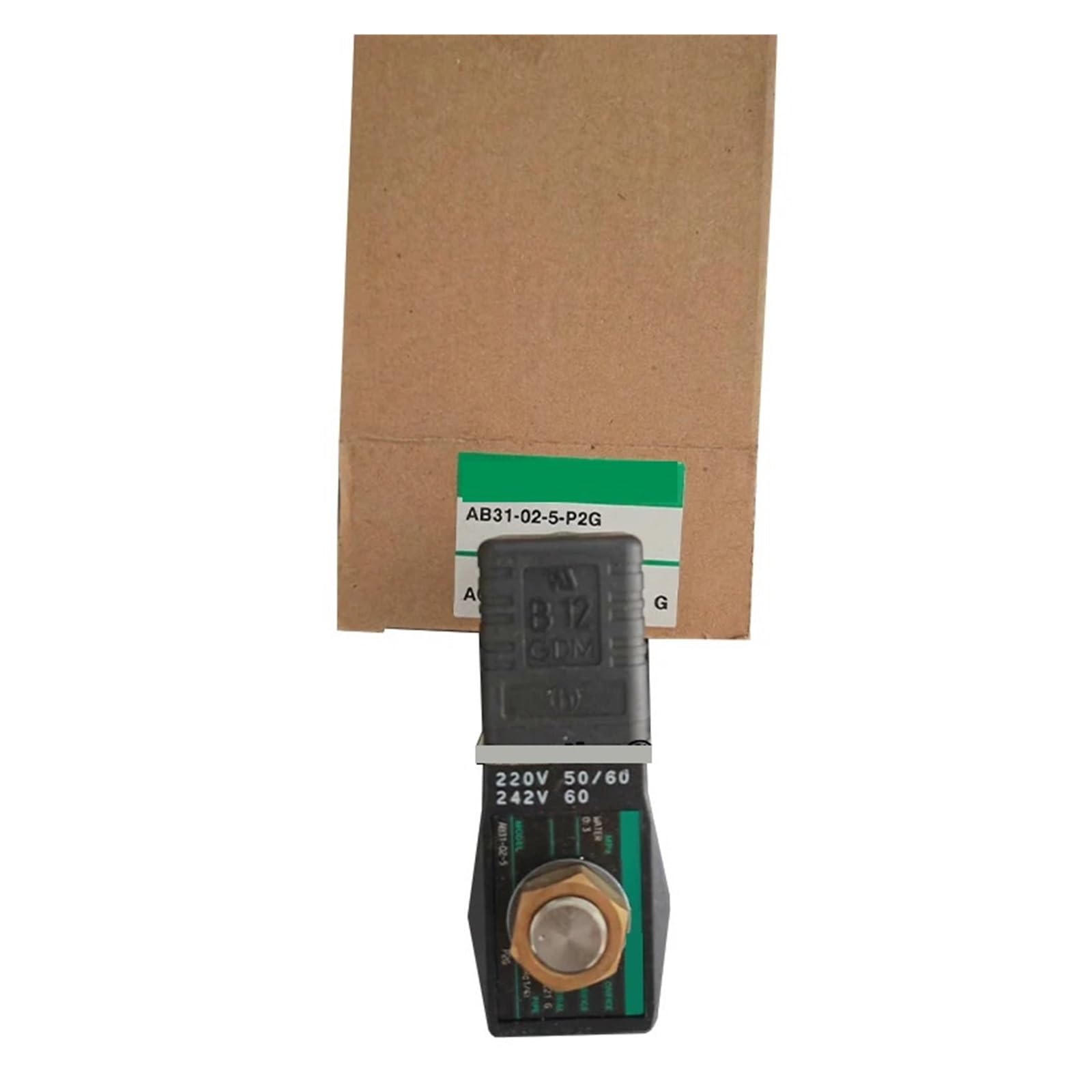 Électrovanne AB31-02-5 design compact boîtier robuste DC24V P2G
