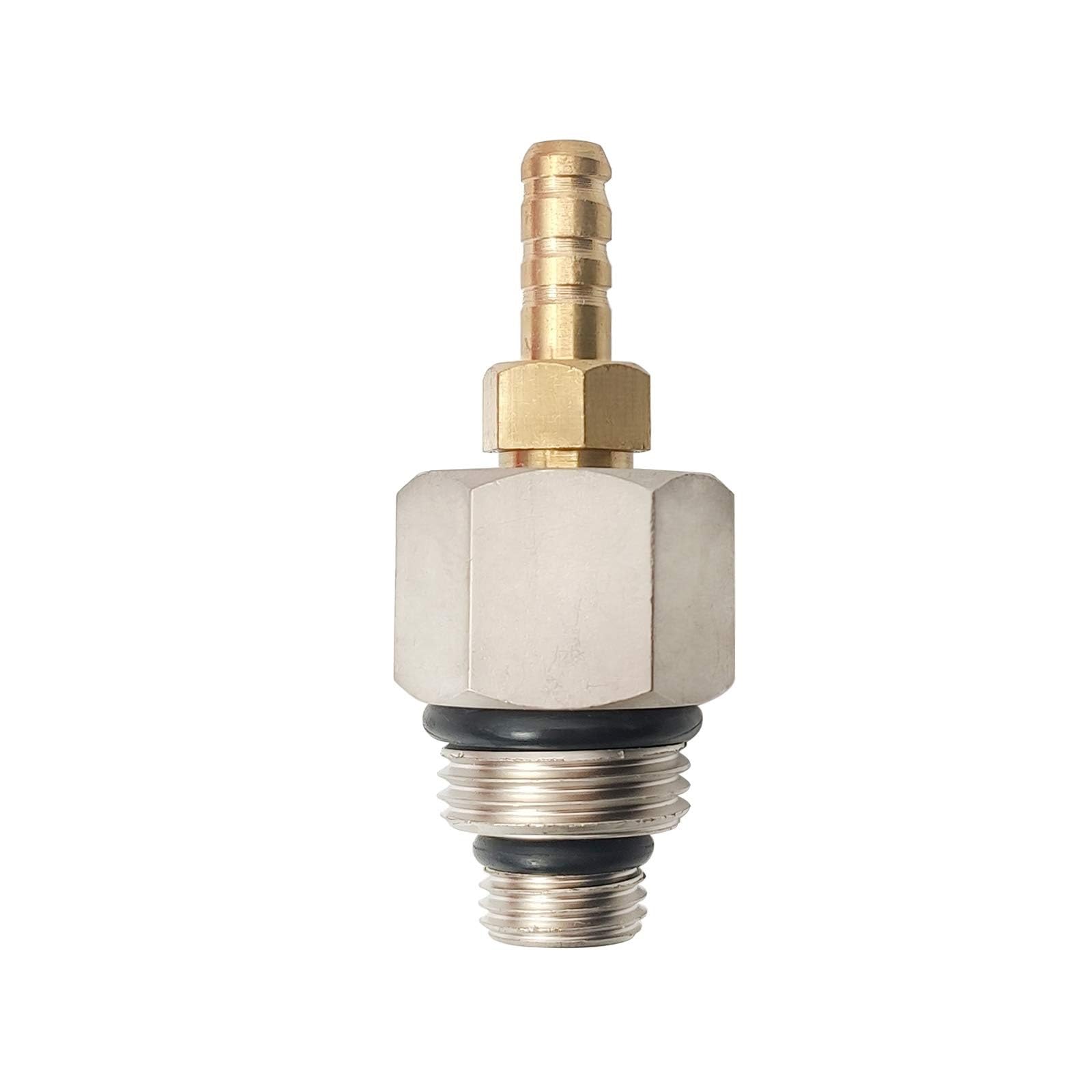 Juego De Comprobador De Contrapresión De Escape De Automóvil, Kit De Herramientas De Prueba De Manómetro, Comprobador De Presión De Manómetro De Vacío De Bomba De Combustible, Gasolina