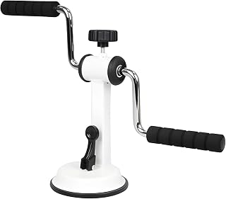 Hand Operated Arm Exerciser With Adjustable Resistance, 16.1 X 4.7 X 8.5 In, Perfect For Post-Surgery Rehabilitation