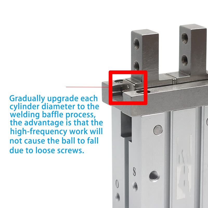 Gripper Pneumatico 180 Cilindro Pneumatico For Dito Di Presa MHY2