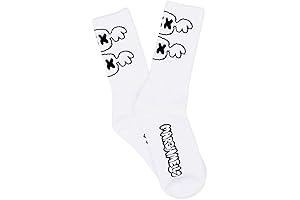 ACCESSORIES - Marshmello White Bubble Bat Socks