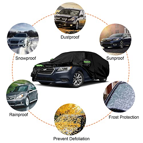 Image of 6 Layers Waterproof Car Covers Replace for 2014-2026 Subaru Legacy