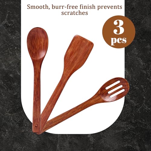 Hansgo 3Pcs Wooden Cooking Spatulas thumb #2