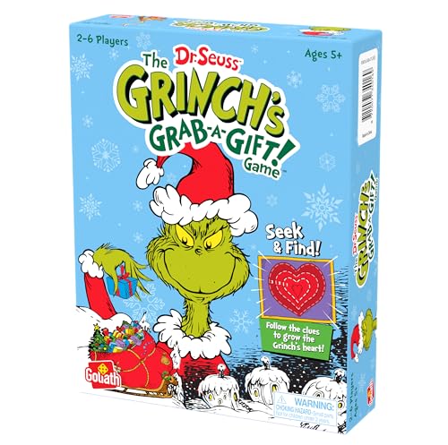 Juego Cooperativo The Grinch's Grab-a-Gift para 2-6 jugadores miniatura 7