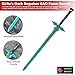 MedievalDepot Kirito's Dark Repulser Cosplay Sword - Safe Foam Replica for Sword Art Online Fans (42.5 Inches)