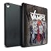 Produktbild Tablet Hülle kompatibel mit Apple iPad Pro 12.9 2018/3rd Gen The Vamps Fotoshoot Holz-Effekt Flip PU Leder Case Cover
