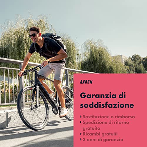 AARON Enduro MTB, manopole per bicicletta in gomma...