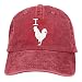 Produktbild DAIAII Herren Baseball Caps,Hüte, Mützen, Classic Baseball Cap, I Love Cock Retro Mens Womens Adjustable Yarn-Dyed Denim Baseball Cap Trucker Cap