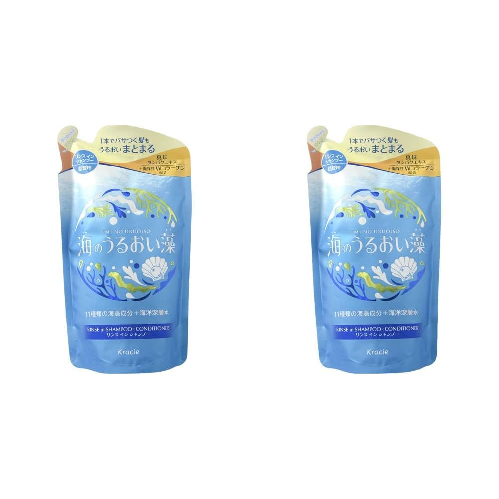 クラシエホームプロダクツ 海のうるおい藻リンスインシャンプー 詰替 380ml